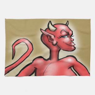 She Devil Tea Towel