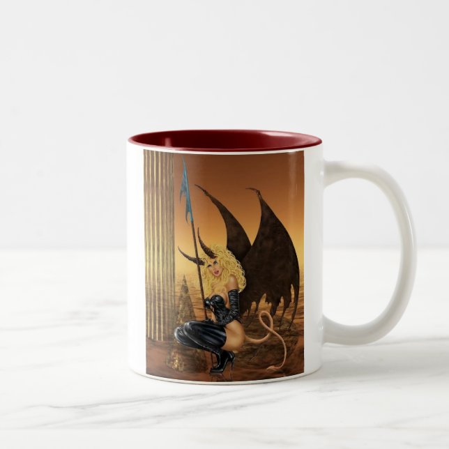 She Devil Two-Tone Coffee Mug (Right)