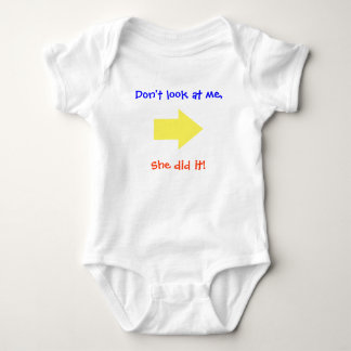She did it! baby bodysuit