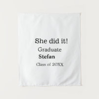 She did it graduate add name class of 20XX text