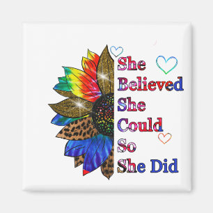 she-did magnet