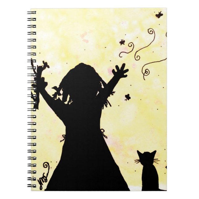 She Dreams of Magic in the Moon Notebook (Front)