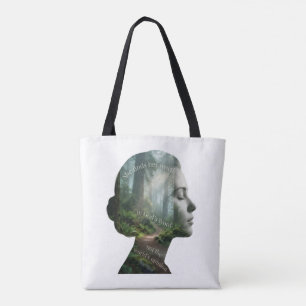 She Finds Her Worth Y2K Aesthetic Women's Tote Bag