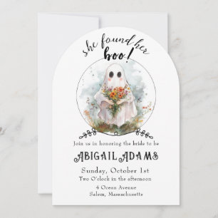 She Found Her Boo! - Bridal Shower Invitation