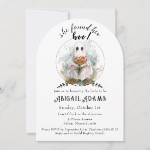 She Found Her Boo! - Bridal Shower Invitation