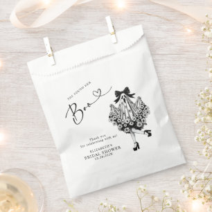 She Found Her Boo Ghost Floral Bridal Shower Favour Bags