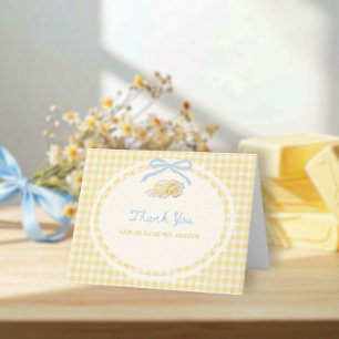 She Found Her Butter Half Bridal Shower Thank You Card