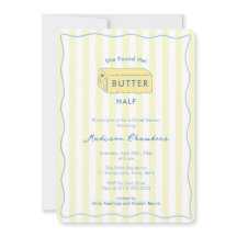 She Found Her Butter Half Yellow Bridal Shower