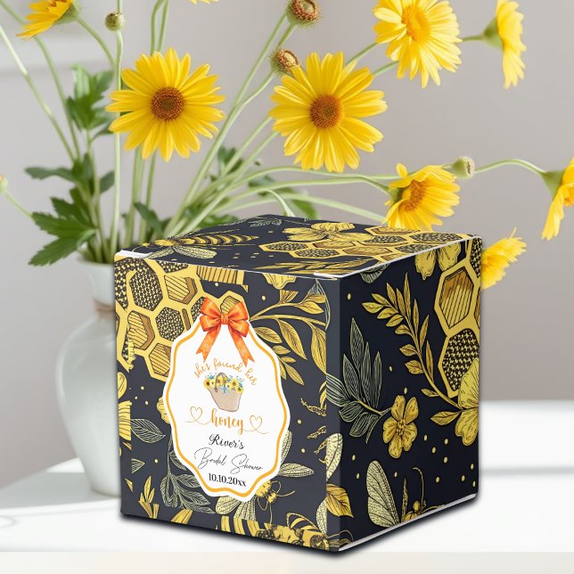 She Found Her Honey Bridal Shower   Favour Box (Creator Uploaded)