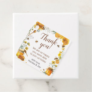 She Found her Honey Bridal Shower Favour Tags