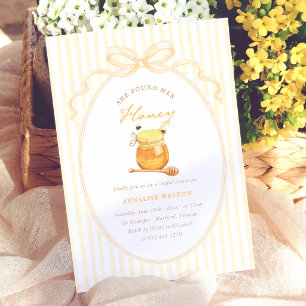 She Found Her Honey Bridal Shower Invitation