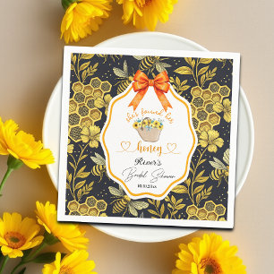 She Found Her Honey Bridal Shower Napkin
