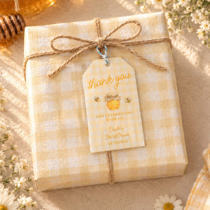 She Found Her Honey Gingham Bridal Shower Gift Tags