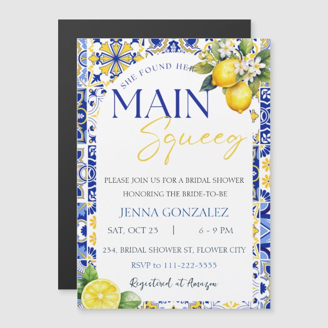 She Found Her Main Squeeg Magnetic Card (Front/Back)