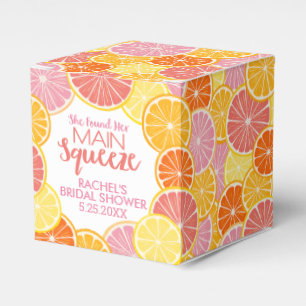 She Found Her Main Squeeze Bridal Shower Favour Box