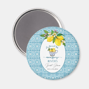 She Found Her Main Squeeze Bridal Shower Favour Magnet