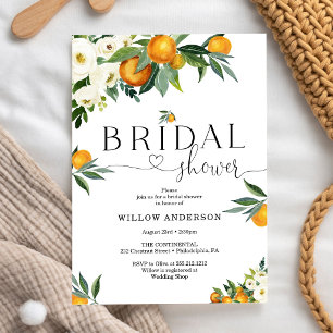 She Found Her Main Squeeze Bridal Shower  Invitation