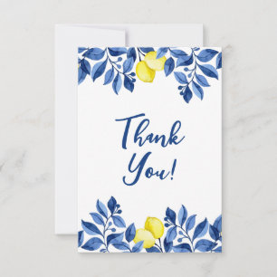 She Found Her Main Squeeze Bridal Shower  Thank You Card