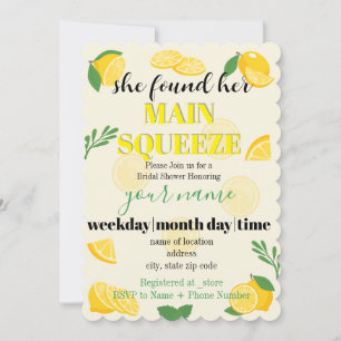 She Found Her Main Squeeze Invitation
