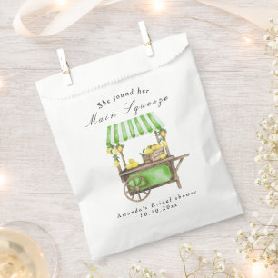 She Found Her Main Squeeze Lemon Bridal Shower Favour Bags