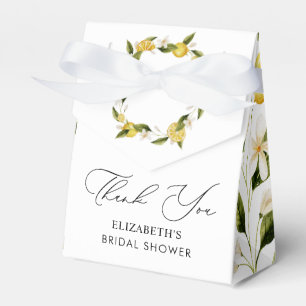 She Found Her Main Squeeze Lemon Bridal Shower Favour Box