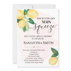 She found her main squeeze lemon bridal shower