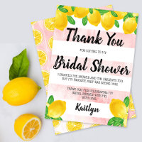 She Found Her Main Squeeze Lemon Bridal Shower