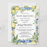 She Found Her Main Squeeze Lemon Hen Party