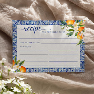 She Found Her Main Squeeze Oranges Recipe Card