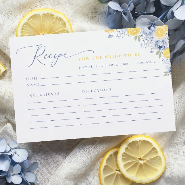 She Found Her Main Squeeze Recipe Card (Creator Uploaded)