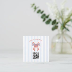 She Found Her Maine Squeeze Bridal Shower Enclosure Card