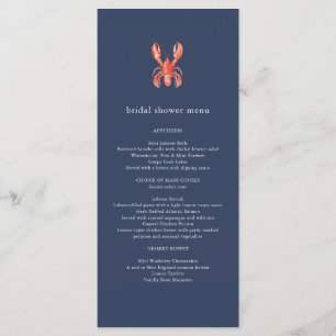 She Found Her Maine Squeeze Coastal Lobster Menu