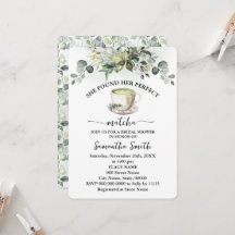 She Found Her Matcha Bridal Shower Eucalyptus