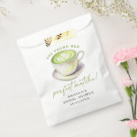 She found her perfect matcha Bridal shower Favour Bags<br><div class="desc">Watercolor matcha tea bridal shower.</div>
