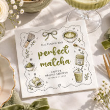 She Found Her Perfect Matcha Bridal Shower Party