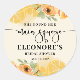 She Found her Squeeze Bridal Shower Envelope Seal