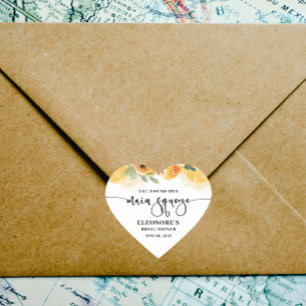 She Found her Squeeze Bridal Shower Envelope Seal