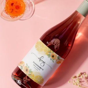 She Found her Squeeze Cheers Bridal Shower Wine Label