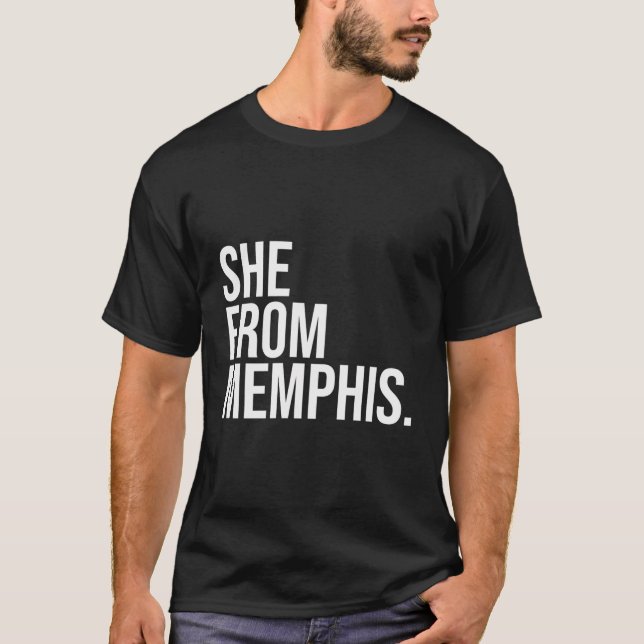 She From Memphis T-Shirt (Front)