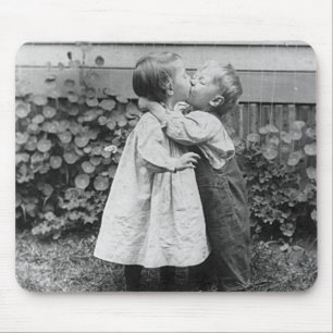 She gets the penny, He gets the kiss Mouse Mat