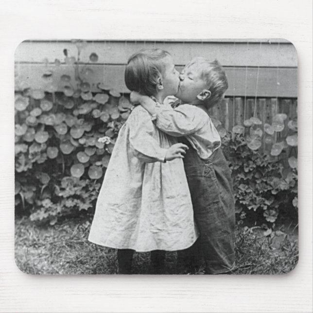 She gets the penny, He gets the kiss Mouse Mat (Front)