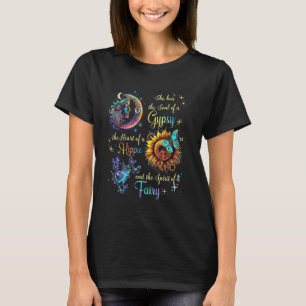 She Has She Soul Of A Gypsy The Heart Of A Hippie T-Shirt