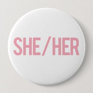 She/Her Buttons