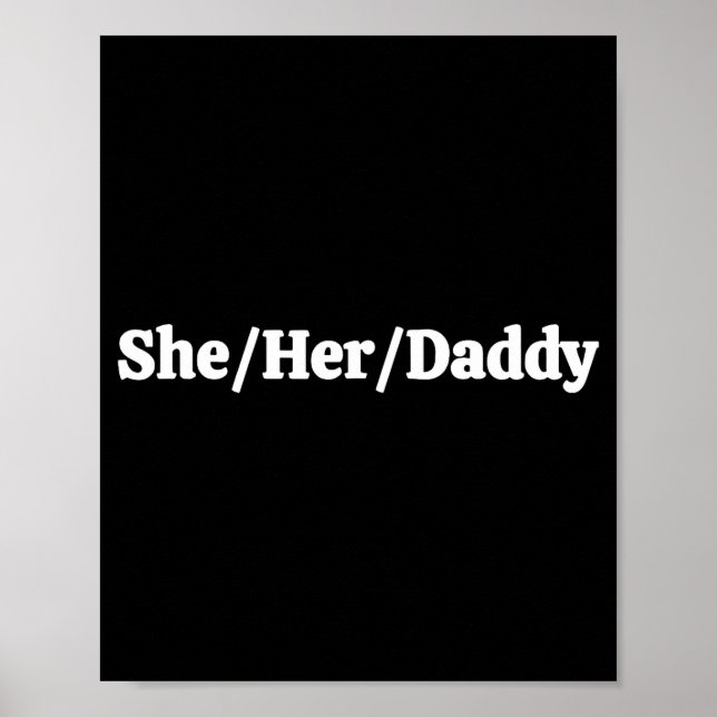 She her daddy  poster (Front)