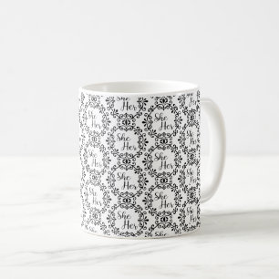 She Her Fancy Frame Coffee Mug