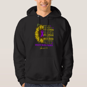 She Is A Domestic Violence Warrior She Is Me Hoodie