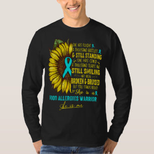 She Is A Food Allergies Warrior She Is Me T-Shirt