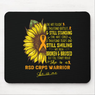 She Is A Rsd Crps Warrior She Is Me Mouse Mat