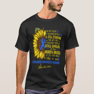 She Is An Osteogenesis Imperfecta Warrior She Is M T-Shirt