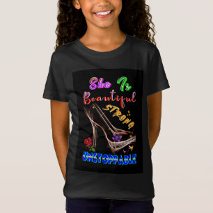 She Is Beautiful Strong Unstoppable T-Shirt